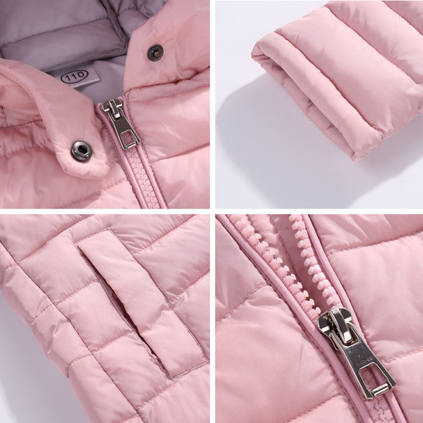 Παιδικό χειμωνιάτικο μπουφάν σε τέσσερα χρώματα για κορίτσια