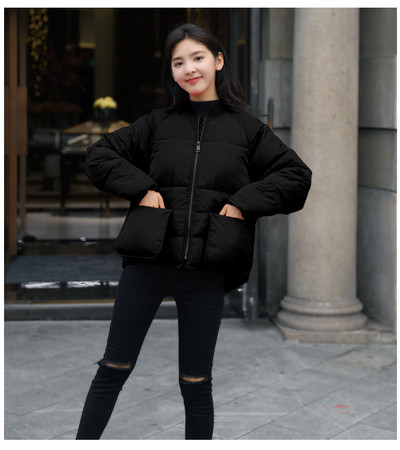 Καθημερινό γυναικείο μπουφάν με φερμουάρ σε τρία χρώματα