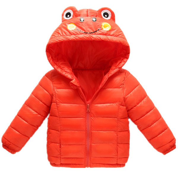 Παιδικό μπουφάν για το  φθινόπωρο και για το χειμώνα με κουκούλα με τρισδιάστατα στοιχεία κατάλληλα για κορίτσια και αγόρια