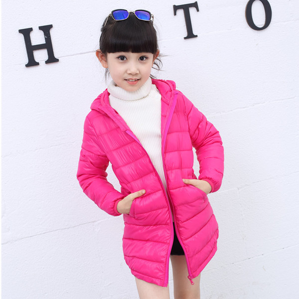 Geaca zilnica pentru copii pentru fete in cinci culori