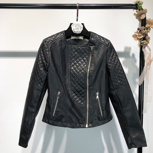 Κομψό δερμάτινογυναικείο μπουφάν σε διάφορα χρώματα