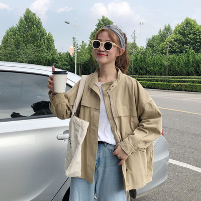 Γυναικείο μπουφάν για το  φθινοπώρου σε δύο χρώματα