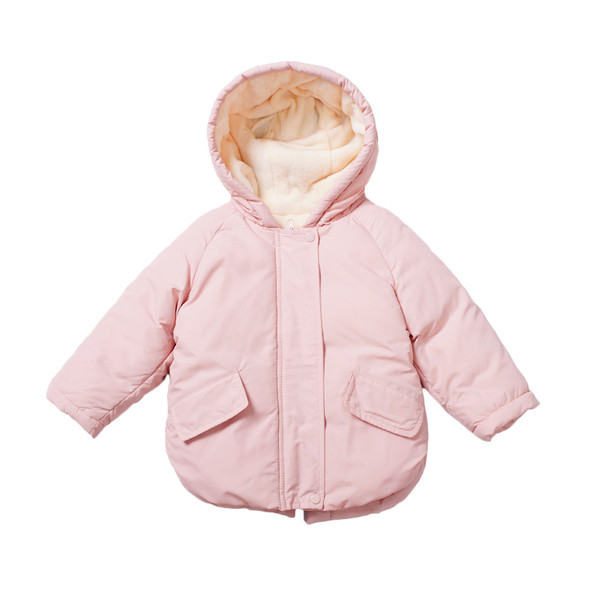 Μοντέρνο παιδικό μπουφάν για κορίτσια σε τρία χρώματα