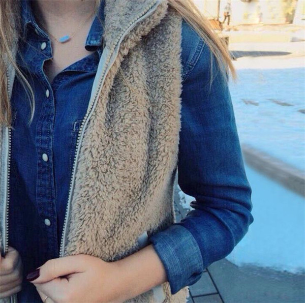 Γυναικείο γιλέκο  σε τρία χρώματα