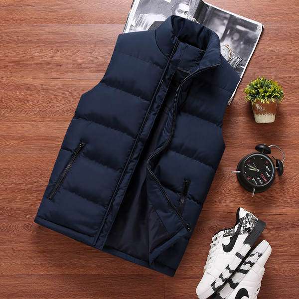 Vesta de zi cu zi pentru bărbați în diferite culori