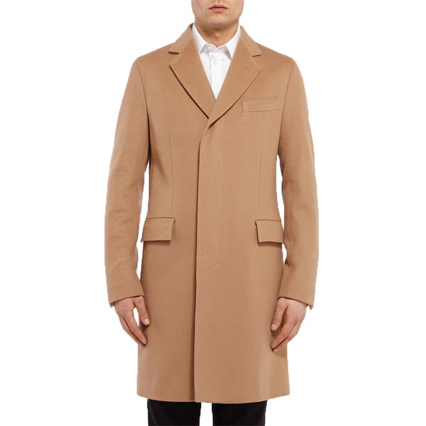 Елегантно мъжко палто в два цвята - Slim модел