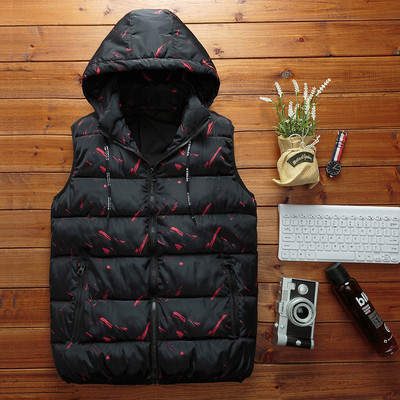 Ανδρικό καθημερινό γιλέκο με πολύχρωμα σχέδια