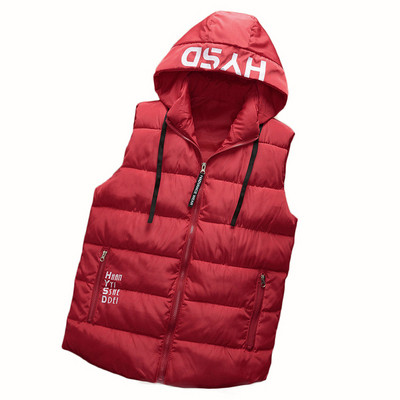 Ανδρικό αθλητικό γιλέκο με τσέπες και κουκούλα σε διάφορα χρώματα