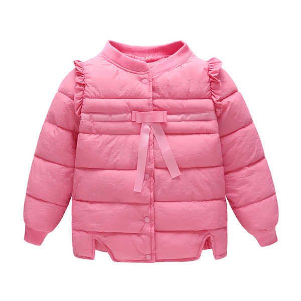 Παιδικό μπουφάν σε τέσσερα χρώματα για κορίτσια