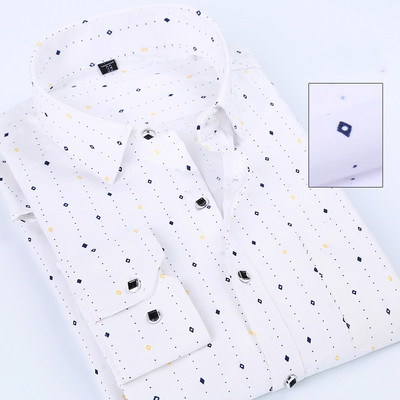 Κομψό ανδρικό πουκάμισο με μακριά μανίκια