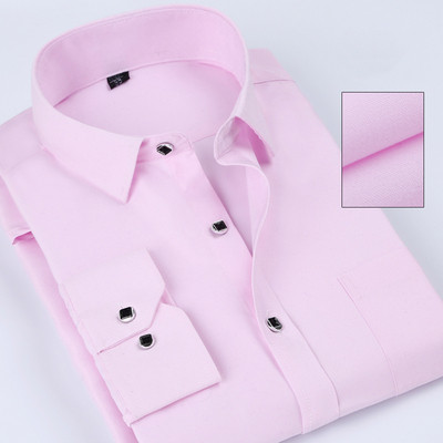 Κομψό ανδρικό πουκάμισο με μακριά μανίκια