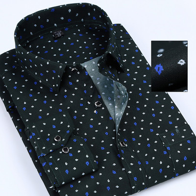 Κομψό ανδρικό πουκάμισο με μακριά μανίκια