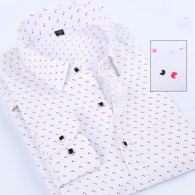 Κομψό ανδρικό πουκάμισο με μακριά μανίκια