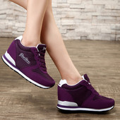 Ανδρικά πάνινα παπούτσια σε δύο χρώματα με κορδόνια