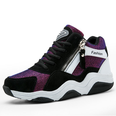 Κομψά κυρίες πάνινα παπούτσια σε δύο χρώματα