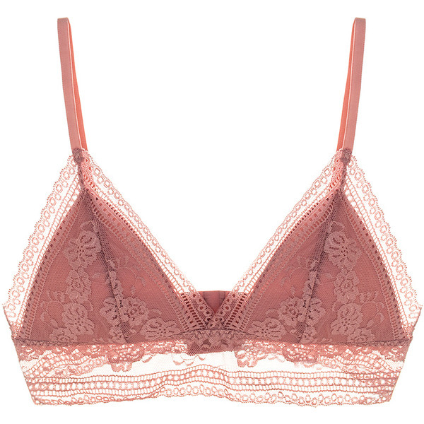 Μοντέρνο γυναικείο δαντελένιο σουτιέν  σε τρία χρώματα