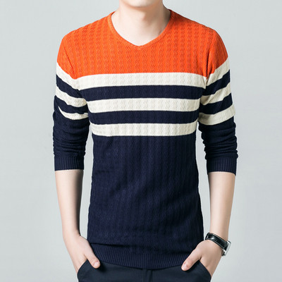 Ανδρική  casual μπλούζα  με ντεκολτέ σε σχήμα V σε διάφορα μοντέλα