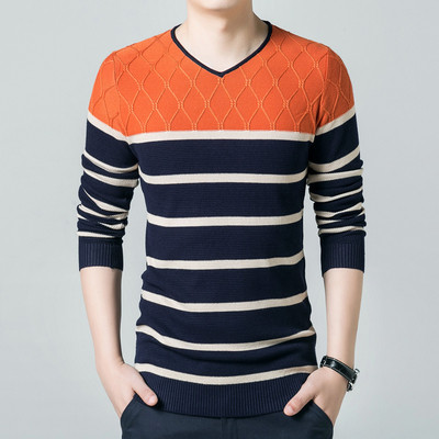 Ανδρική  casual μπλούζα  με ντεκολτέ σε σχήμα V σε διάφορα μοντέλα