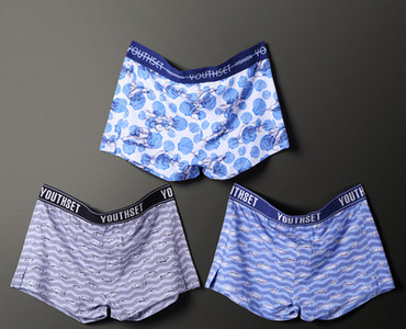 Lenjerie modernă pentru bărbați - un set de 3 piese în mai multe culori și modele