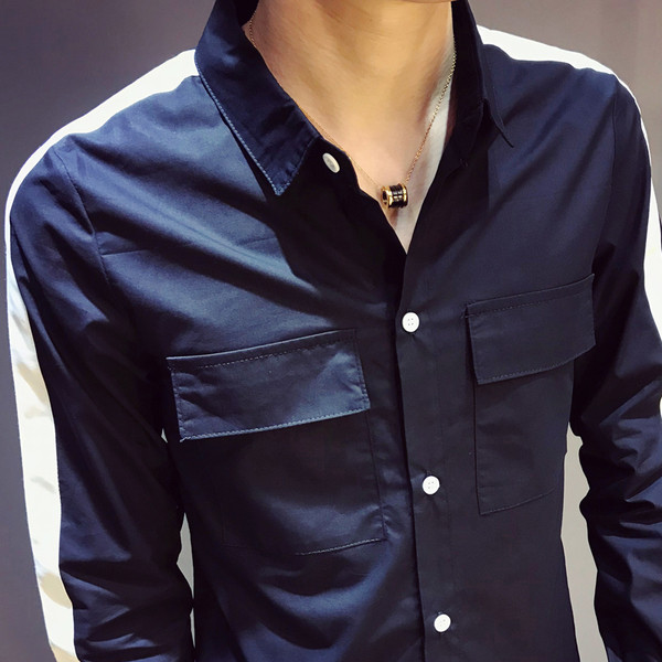 Cămașă sport-casual pentru bărbați în trei culori