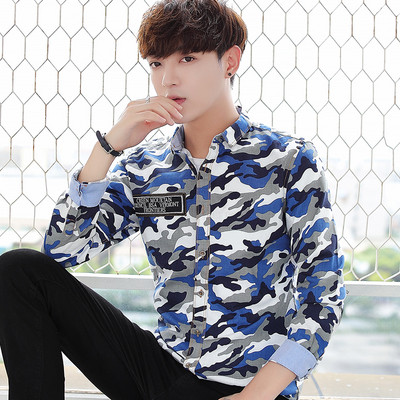 Καμουφλάζ ανδρικά  πουκάμισα  σε δύο χρώματα