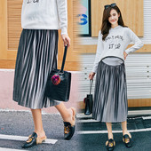 Modern rakott szoknya kismamáknak három színben