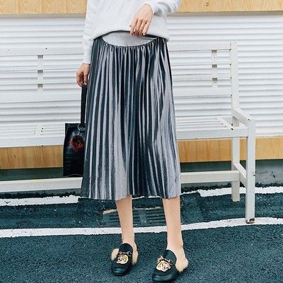 Modern rakott szoknya kismamáknak három színben