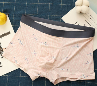 Ανδρικά μποξεράκια από βαμβάκι σε ροζ χρώμα