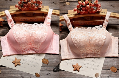 Σετ από δύο τεμ. σουτιέν από  δαντέλας σε διάφορα χρώματα