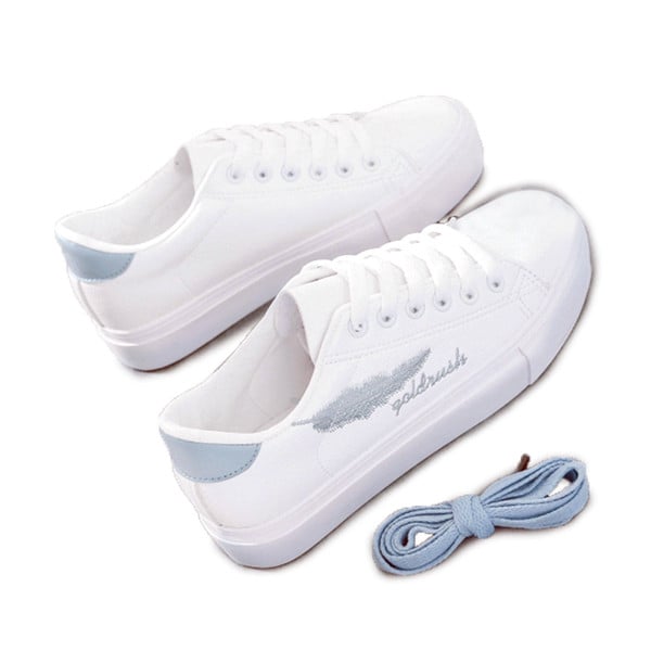 Adidasi de dama in culoarea alba