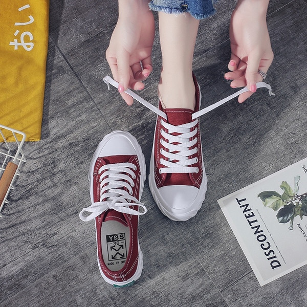 Γυναικεία  πάνινα παπούτσια κατάλληλα για τη καθημερινή ζωή σε πέντε χρώματα