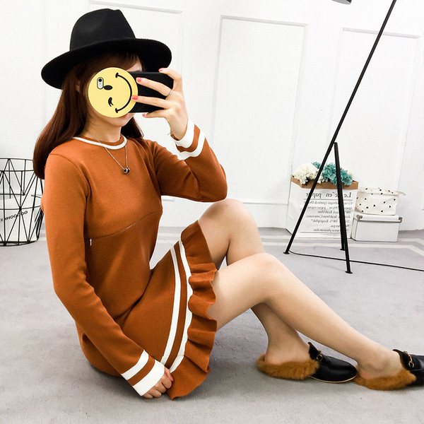 Κομψό φόρεμα για έγκυες γυναίκες σε διάφορα χρώματα