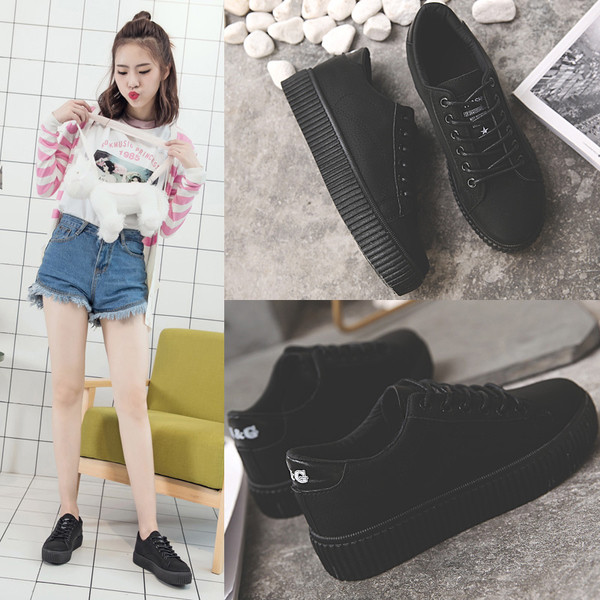 Μοντέρνα γυναικεία παπούτσια σε σκούρα χρώματα