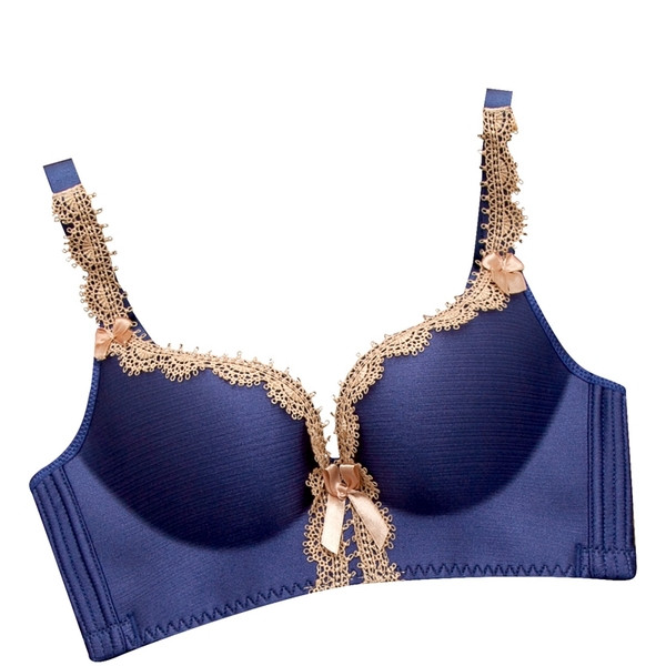 Σύγχρονο γυναικείο σουτιέν σε τέσσερα χρώματα με δαντέλα