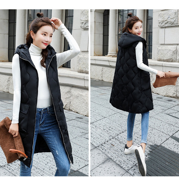 Μοντέρνο γυναικείο γιλέκο  σε τέσσερα χρώματα