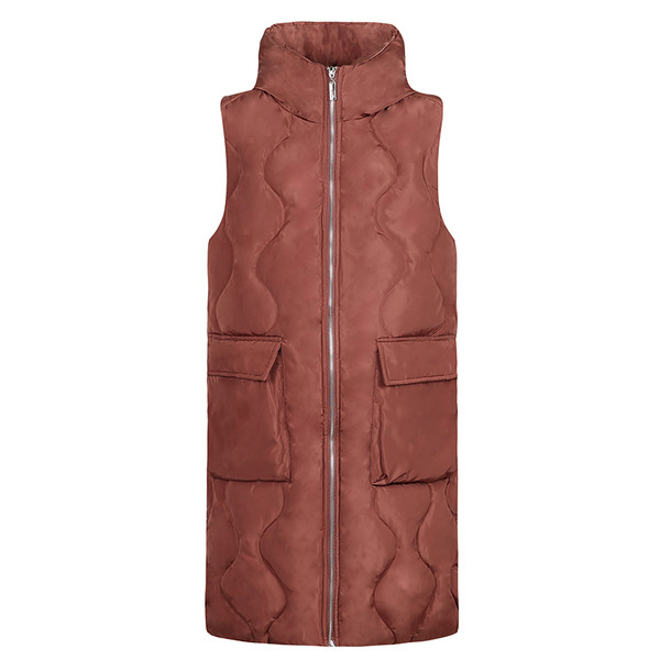 Μοντέρνο γυναικείο γιλέκο  σε τέσσερα χρώματα