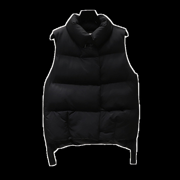 Vesta casual dama in alb si negru