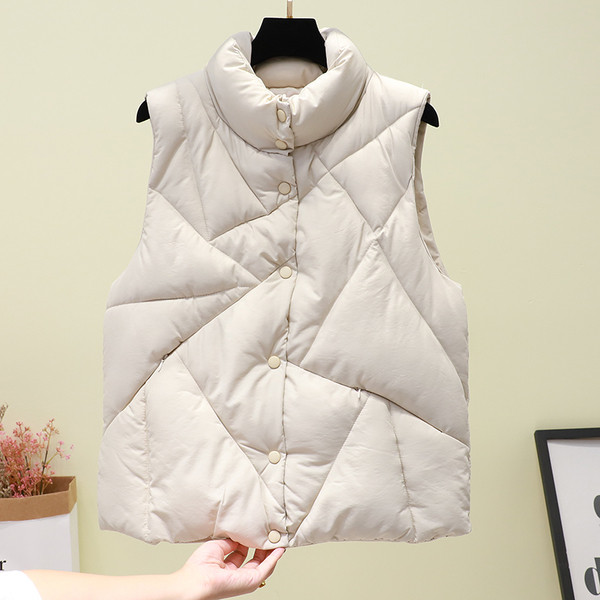 Καθημερινό γυναικείο γιλέκο σε δύο χρώματα