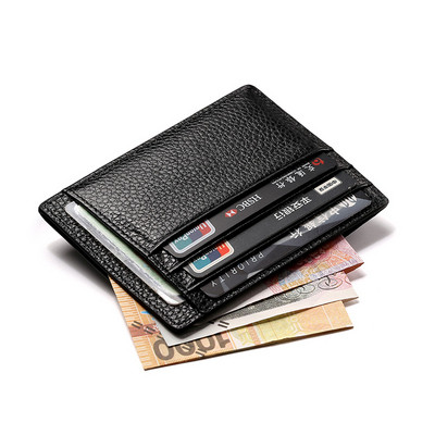 Мъжки кожен портфейл за документи в три цвята