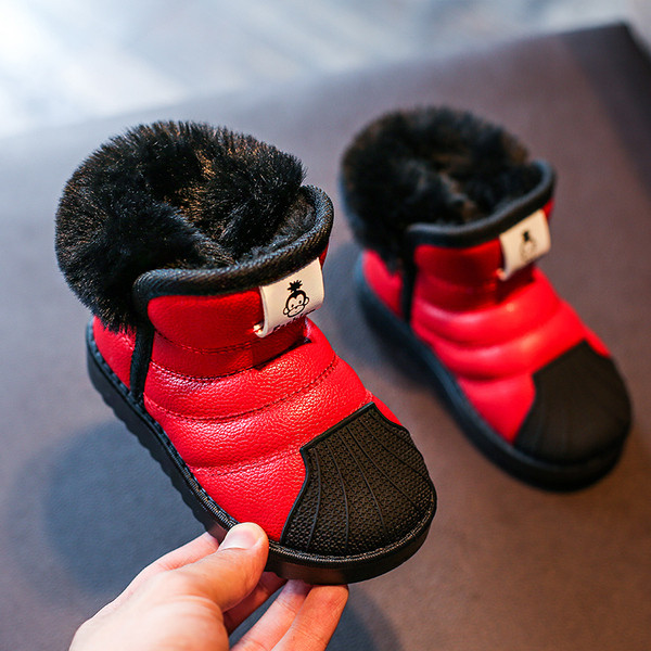 Ζεστές παιδικές μπότες  κατάλληλες για κορίτσια και αγόρια - τρία χρώματα