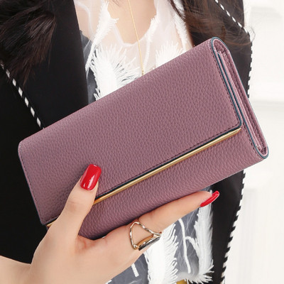 Portofel elegant de dama in doua culori