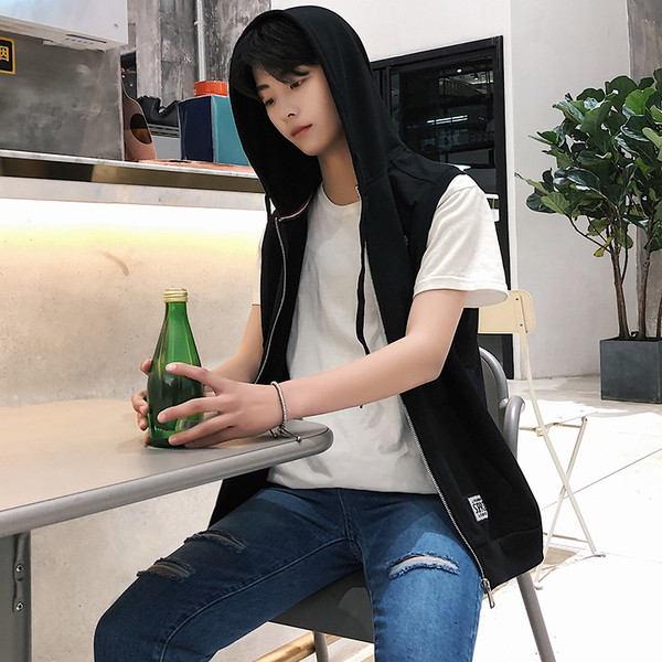 Ανδρικό γιλέκο με φερμουάρσε τέσσερα χρώματα