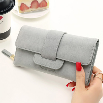 Δερμάτινο γυναικείο πορτοφόλι σε διάφορα χρώματα