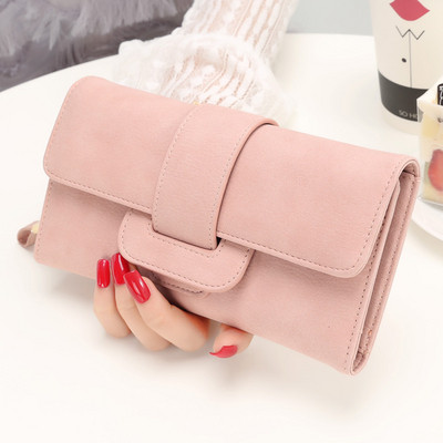 Δερμάτινο γυναικείο πορτοφόλι σε διάφορα χρώματα