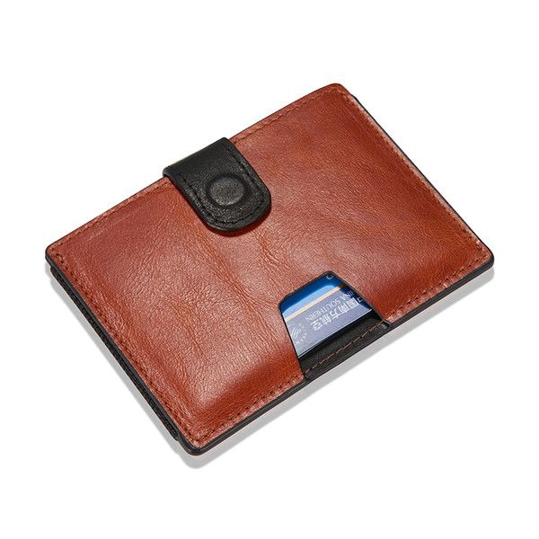 Portofel barbatesc elegant din piele in trei culori