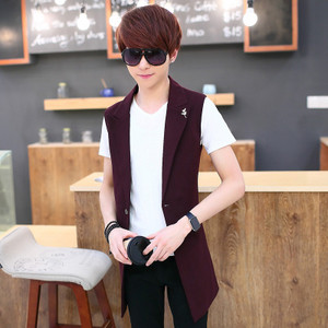 Vesta eleganta pentru barbati cu nasture metalice in mai multe culori