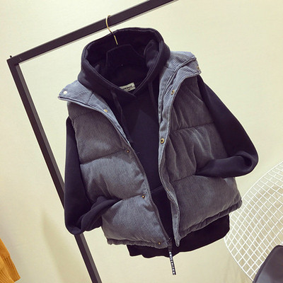 Μοντέρνο γυναικείο γιλέκο με μαλακό κάλυμμα σε διάφορα χρώματα