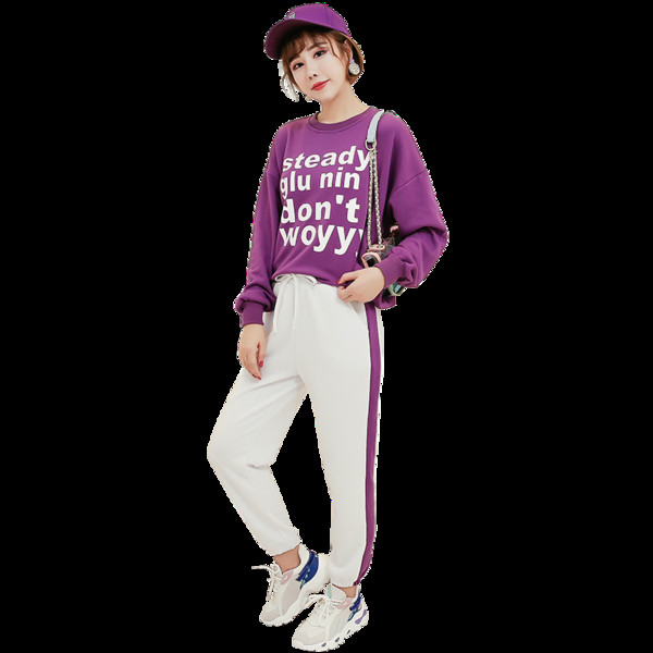 Γυναικείο  αθλητικό σετ με επιγραφή