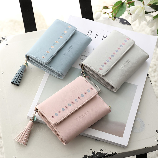 Γυναικείο μικρό πορτοφόλι σε πέντε χρώματα