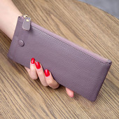 Δερμάτινο γυναικείο πορτοφόλι  κατάλληλο για τη καθημερινή ζωή